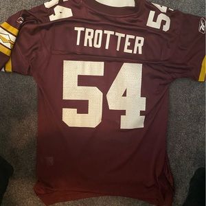 Jeramiah Trotter vintage redskins jersey